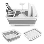 Collapsible Dish Drying Rack with D