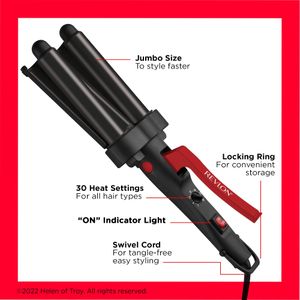 Revlon Wave Master Jumbo Hair Waver – Extra Large Styling Tool