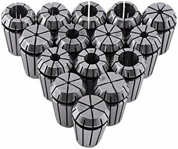 LiebeWH 15pcs ER 20 Spring Collet ER 20 ollet Set Metric ER20 Metric Collet Set Set 1 to 13mm for Workholding Engraving Machine and Milling Lathe Tool, LIEBEWHX4NG93R5UH
