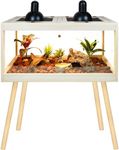 Bearded Dragon Tank with Legs Up to