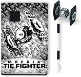 Lego Star Wars Tie Fighter Creativity Set with FSC Certified Journal, Lego Tie Fighter Building Toy, and Black Lego Gel Pen, Ages 6 and up, 1 Set