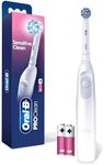 Oral-B Pro 100 Gum Care, Battery Powered Toothbrush, White (NEW Model)