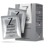 Zocular ZocuWipe Eyelid Wipes with Okra Complex - 15x Eyelid Cleanser and Moisturiser Pads for Irritated Dry Itchy Eyes - Blepharitis Treatment Eye Wipes