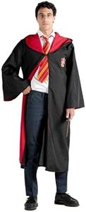 Ciao- Capa Sayo Gryffindor Deluxe original Harry Potter (Talla única adult) con emblema bordado y corbata
