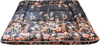 MAXYOYO Black Floral Japanese Futon