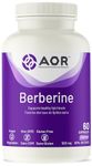 AOR - Berberine 500mg, 60 Caps - Berberine Supplement for Healthy Lipid Levels and Cholesterol Health - LDL Cholesterol Lowering Supplement - Lower Triglycerides Supplement - Cardiovascular Supplement