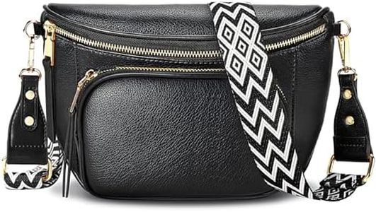 ISEYOU Borsa Tracolla Donna, Piccola Borsa a Tracolla Donna PU Pelle con 3 Scomparti Capienti, Moda Borse Spalla Messenger Crossbody Bag con Tracolla Ampia Regolabile e Rimovibile