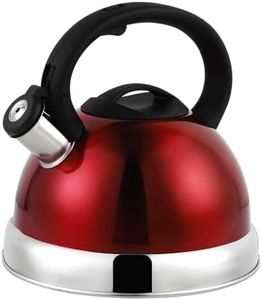 Supvox® Tea Kettle 3L Stainless Steel Whistling Tea Kettle Water Pot Coffee Kettle Universal Water Kettle for Stove Top