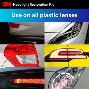 3M Headlight Restoration Kit – Lens Cleaning & Polishing System