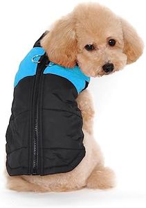 Ectkuee Dog Warm Winter Vest Harnais Veste de Manteau pour Les Petites Moyennes et Grandes Chiens