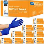 Inspire Nitrile Gloves | THE ORIGINAL Quality Stretch Nitrile Exam Cobalt Blue | Disposable Safety Gloves | 4.5 Gloves