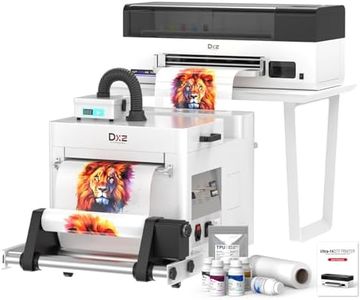 DXZ 2026 14'' A3 DTF Printer with F1080 Printhead – 200% High Speed DTF Machine for Multi-Fabric, One-Click Print-to-Bake & 24/7 Auto-Maintenance, 2-Year Ink Included