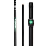 McDermott Vanquish Mach 1 Carbon Fiber Break Billiard Pool Cue No Wrap, Defy Shaft, with Hard Case