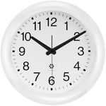 eYotto Sealed Wall Clock, 12 Inch W