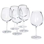 Ikea Storsint Red wine glass clear glass 23 oz 203.962.98