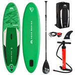 Aqua Marina Breeze, Inflatable Stand Up Paddle Board (iSUP) Package, 300 cm Length, Green