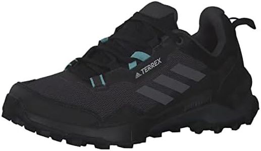 adidas Femme Terrex Ax4 Walking Shoe, Core Black/Grey/Mint Ton, Fraction_37_and_1_Third EU