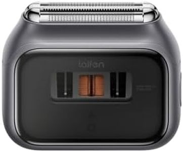 Laifen P3 Pro Rasoir Électrique Moteur Linéaire Breveté 12 000 CPM, Fenêtre sur Moteur, Autonomie de 100 Minutes, Charge 3 Min pour 7 Min, Usage à Sec et sous l'Eau, Idéal pour Voyages (Gris Sidéral)