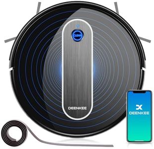 Robot Vacuum Cleaner 3000Pa Strong Suction: Robotic Vacuums with APP/Voice Control- Vacuum Robot Cleaner Auto Carpet Boost, Self-Charging, Ideal for Pet Hair Carpet Hard Floor, 7cm Ultra Slim Design