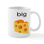 CafePress Cheese Mug 11 oz (325 ml) Ceramic Coffee Mug