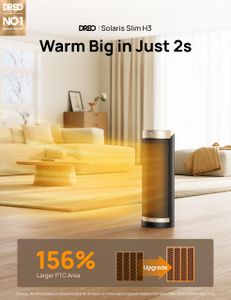 Dreo 16-Inch Ceramic Heater – Portable Electric Space Heater