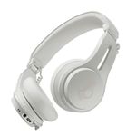 Skullcandy Icon ANC On-Ear Wireless Bluetooth Headphones - Active Noise Cancelling, 97.5dB 60Hr Battery + Rapid Charge, Mic, Stay-Aware Mode, iOS & Android – Bone