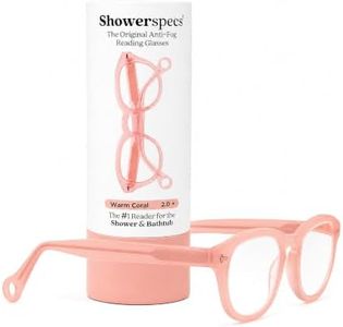 Showerspecs Anti Fog Glasses for Reading – Women & Men's Reading Glasses 2+