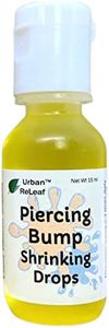 Urban ReLeaf Piercing Bump Shrinking Drops! Keloid Bumps Gentle Effective Aftercare Solution. Natural Essential Oils. Fast Removal Help for Scars Nodules Cartilage Nose Ear Spots. Clean Soothe