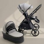 Nebula Baby Pushchair Pram Travel System, Baby Stroller & Buggy, Full Size Pushchair for Newborn & Toddler, 5 Piece Baby Pram Bundle, Pushchairs & Prams - Cool Grey