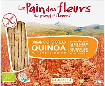 Le Pain Des Fleurs Organic & Gf Quinoa Crispbread 150g (Pack of 6)