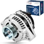 A-NAFTULY Alternator Fits for Honda Pilot Odyssey Ridgeline Acura TL MDX RL 3.2L 3.5L 3.7L 2003 2004 2005 2006 2007 2008, High Output Alternator Replacement 11099, 11150, 11151, 31100-RDJ-A01, AND0339