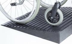 The Ramp People 114mm - 177mm Rubber Threshold Ramps 5.5"/140mm for Steps, Kerbs, Thresholds and Doorways