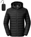 Rdruko Men's Down Puffer Jacket wit