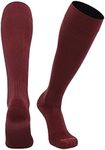TCK Elite Finale Soccer Socks (Maroon, Medium)
