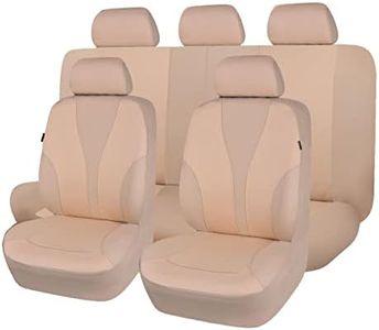 Flying Banner Car Seat Covers Full Cover Universal fit Car Truck SUV Van Breathable Rear Bench Split Polyester Fabric