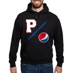 CafePress Pepsi Varsity Athletic Hoodie (Dark) Men's Dark Hooded Sweatshirt Hoodie Black