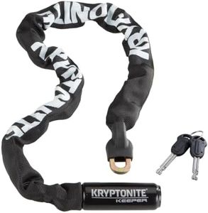 Kryptonite 152080 Kabelschloss Keeper 785 Integrated Chain, 3500323 ,, Schwarz