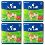 Pet Soft Disposable Dog Puppy Nappies Male - Super Absorbent Male Dog Incontinence Wraps