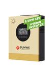 Sunwe Hybrid Solar Inverter 6.5KW 48V | Single Phase | Parallel Support | Transformerless | On-Grid Off-Grid | Batteryless | Grid Export | WiFi | Supports Lithium & Lead-Acid | 2 Years Warranty