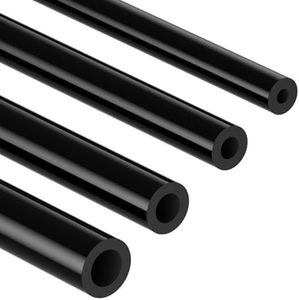 VehiMata 5/32 1/4 5/16 3/8 Silicone Vacuum Tubing Hose Line Kit 10FT 4PCS 130PSI Max Pressure (4mm 6mm 8mm 10mm)