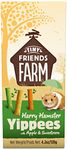 Supreme Tiny Friends Farm Harry Hamster Yippees with Apple and Sweetcorn 120g (pack of 8)