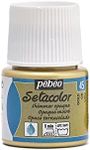 PEBEO 295-045 Setacolor Opaque Fabric Paint 45-Milliliter Bottle, Shimmer Gold,Shimmer Gold
