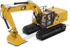 Diecast Masters CAT Caterpillar 336 Next Generation Hydraulic Excavator and Operator High Line Series 1/50 Diecast Model 85586