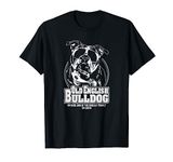 Funny Proud Old English Bulldog coolest people gift dog T-Shirt