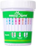 Easy@Home Drug Test Cup: Urine Drug Test Kits, Testing for AMP, BUP, BAR, BZO, COC, MET, MDMA, MOP 300, MTD, OXY, PCP, THC 50, Including Highly Sensitive THC Tests for Home Use, ECDOA3-6125B 1Pack