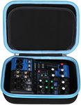 Tourmate Hard Storage Case Compatible for YAMAHA MG06X MG06 6-Input Stereo Mixer, Protective Carrying Bag (Black)