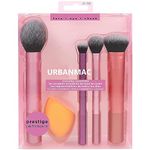 URBANMAC Artist Essentials Complete Face Makeup Brush Set for Makeup Artist Inspired Looks, 5 Count (Pack of 1)