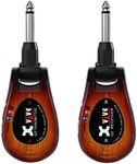 Xvive U2 Guitar Wireless System with Transmitter and Receiver for Electric Guitars, Amp, Bass, Violin (Sunburst)