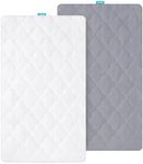 Bassinet Mattress Pad Cover, Fits 2