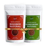 TopQualiTea South African Rooibos & Honeybush Tea 100g | 50g X 2 Pack | Makes 50 Cups | Pack of 2 | Naturally Caffeine Free | Organic Tea | Rich in Antioxidants & Natural Herbal Tea |